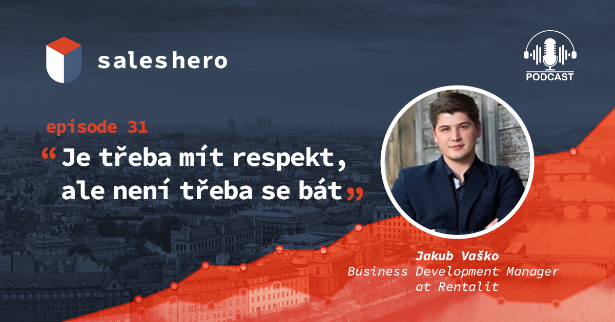 Saleshero podcast: Jakub Vaško